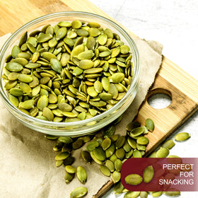 We Got Nuts pumpkin seeds no-shell easy sprinkle on salads or cereals