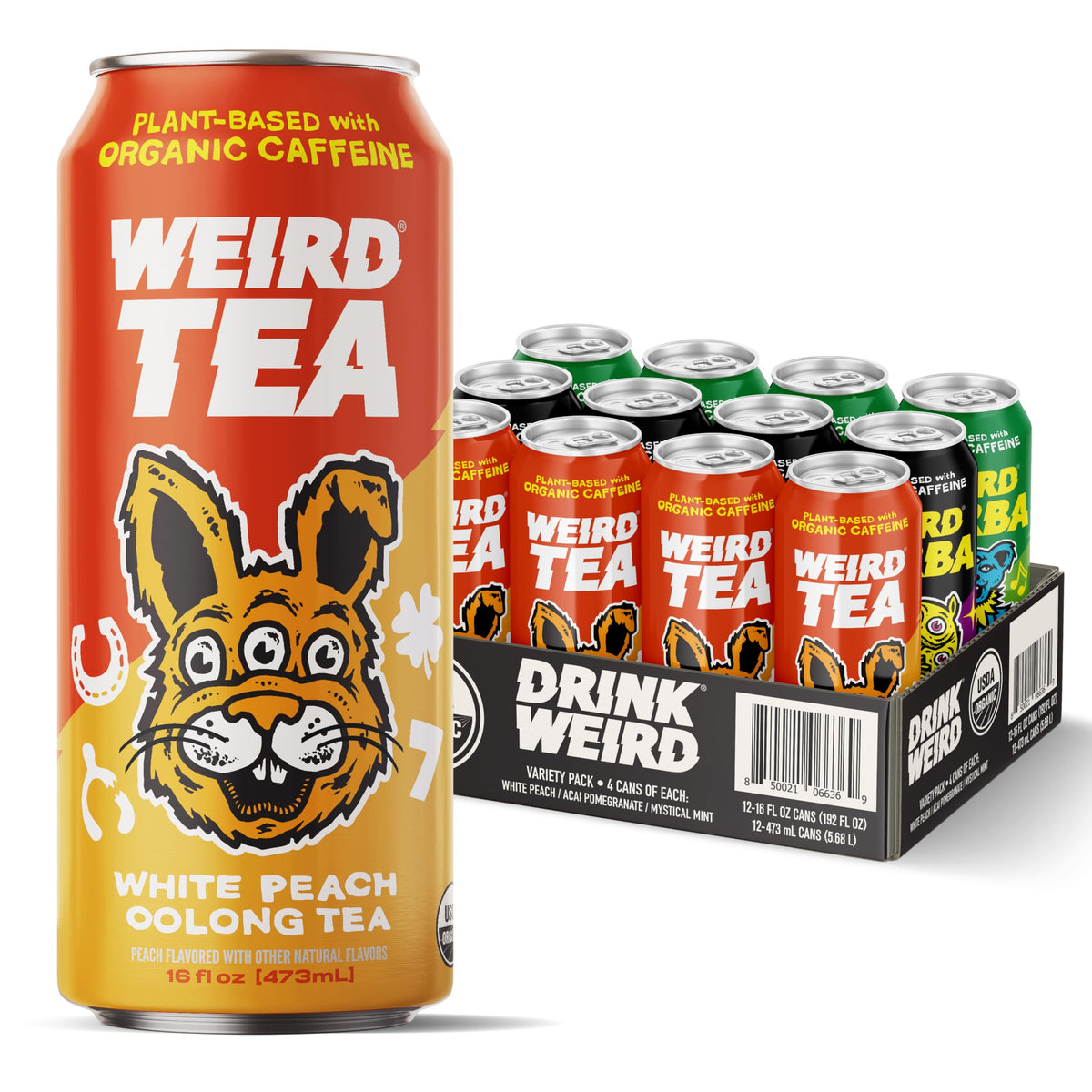 WEIRD White Peach Oolong Tea can offers refreshing aroma and flavor.