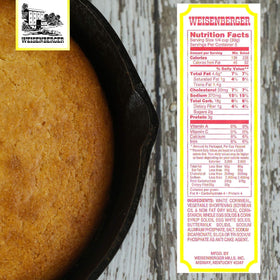 Weisenberger Spoon Bread Mix serving image showing five portions from the 5.5 oz pack