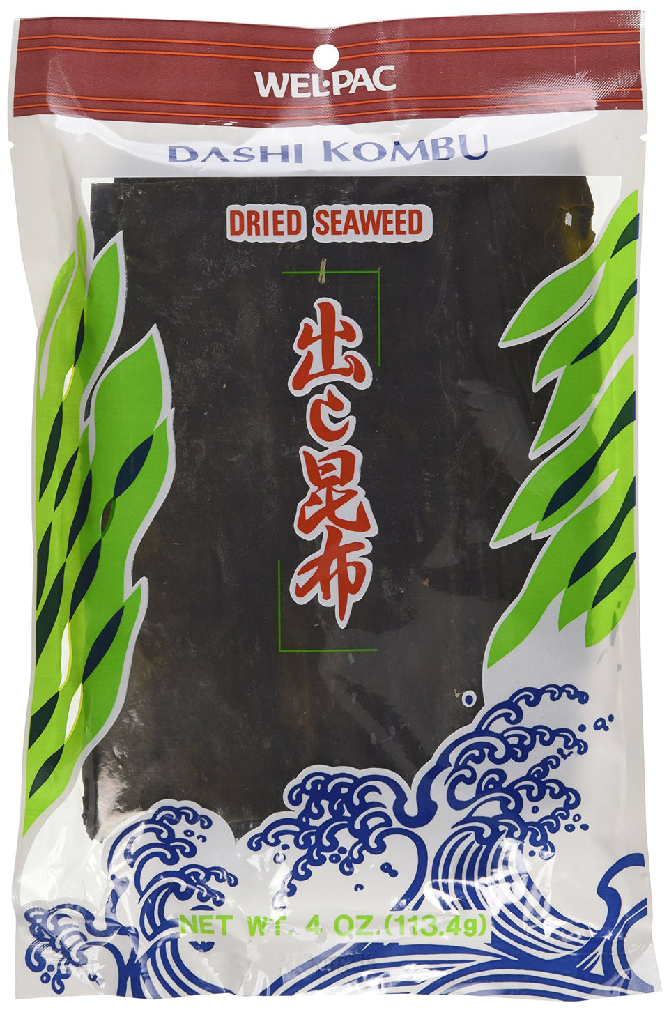 Wel-pac Dashi Kombu pack-front: convenient, shelf-stable broth base option.