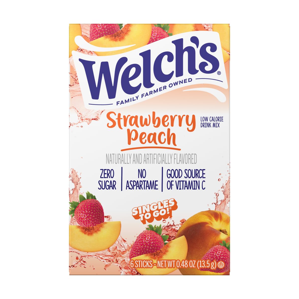 Welch's passion fruit packet for exotic flavor on the go.