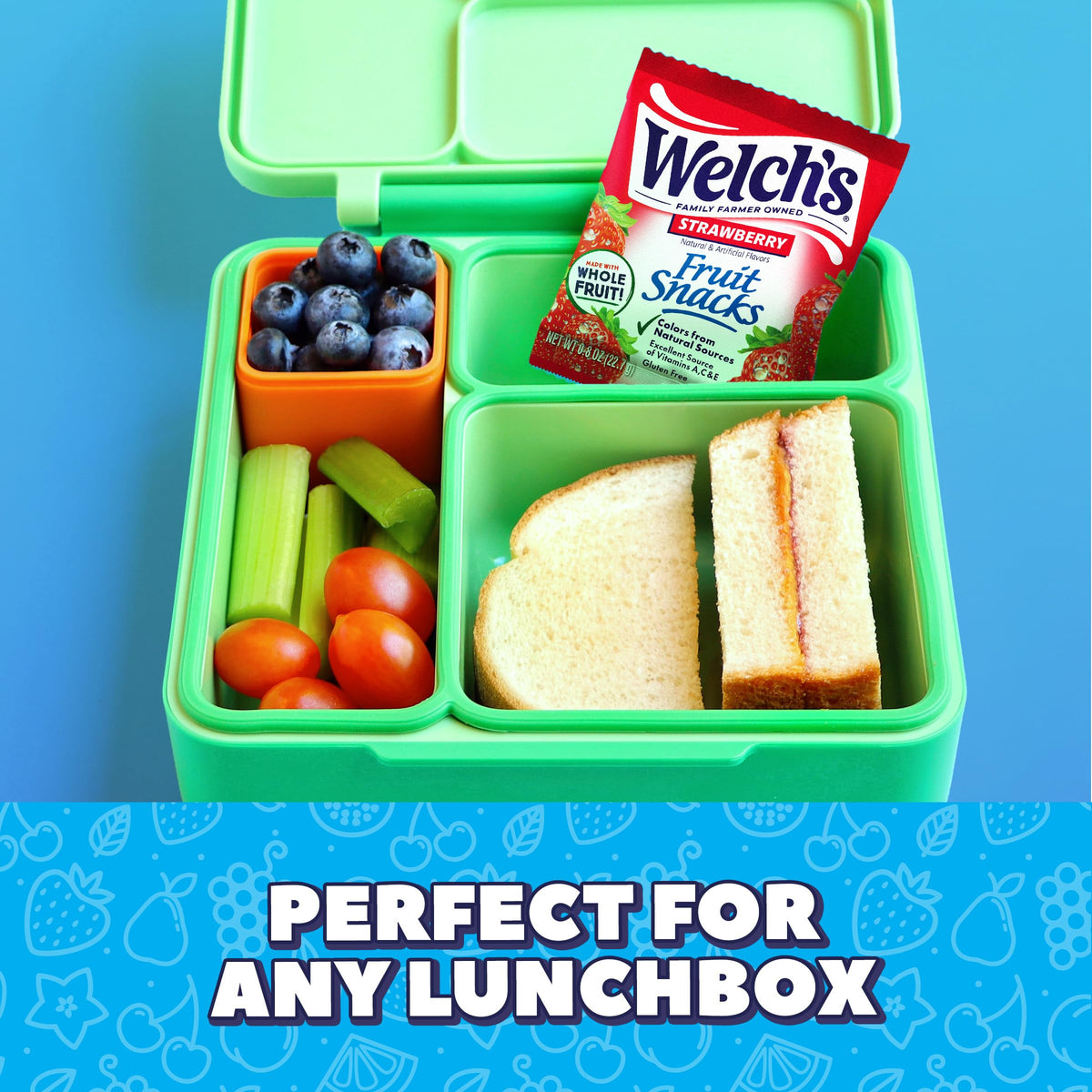 Strawberry flavor pack offering bright, fruity taste.