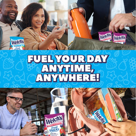 Vitamin C, A, and E enrich Welch's Fruit Snacks for daily enjoyment
