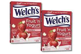 Welch's Fruit Yogurt Snacks strawberry bags for portable, portion-controlled snacking.
