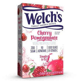 Welch's Singles To Go cherry-pomegranate box for on-the-go hydration