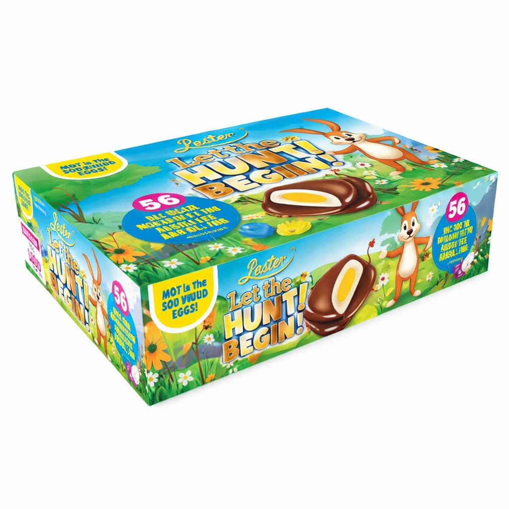 Welkom Beacon milk chocolate mallow eggs close-up highlighting rich texture and festive use.