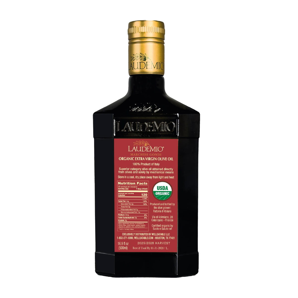 WellEatable Laudemio Volmiano artichoke and olive aroma hints at fresh harvest flavor