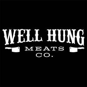 Well Hung jerky bag spill-proof seal emphasizes mess-free storage and on-the-go convenience.