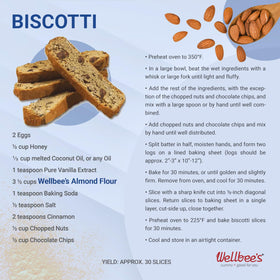 Wellbee's Almond Flour kitchen scene shows versatile baking uses.