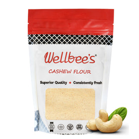 Wellbee's Cashew Flour - finely ground powder for gluten-free baking and buttery texture.