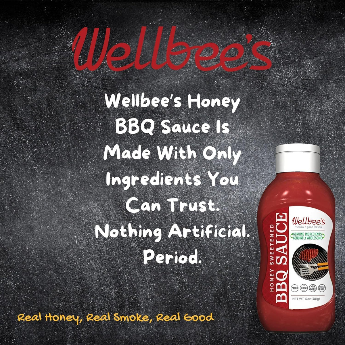 Wellbee's Honey BBQ Sauce glaze on grilled meat