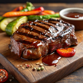 Wellbee's Honey BBQ Sauce label highlights gluten-free and sugar-free attributes