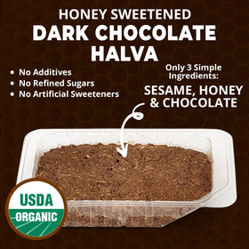 Wellbee's OhGoodness! Honey Halva 3-pack close-up, melt-in-mouth texture