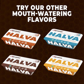 Wellbee's OhGoodness! halva 3-pack portable snack for on-the-go