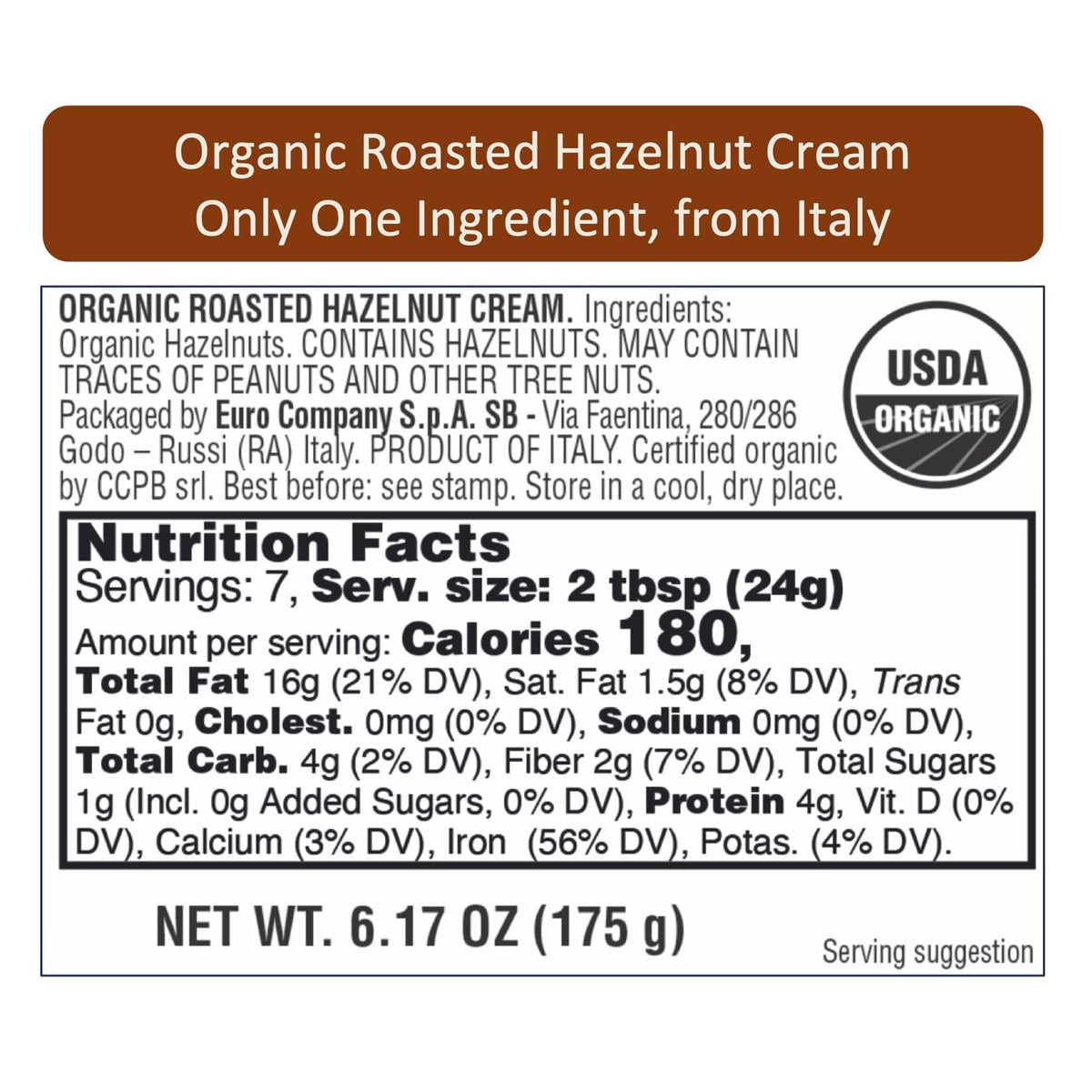 WellEatable hazelnut cream used in dressings and desserts.