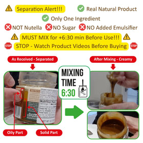 WellEatable hazelnut cream label highlights USDA organic certification for trusted sourcing.
