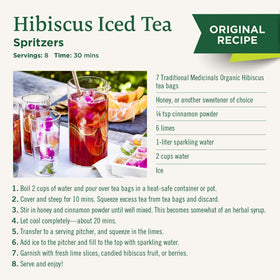 A wellness moment with Traditional Medicinals tea for relaxation.