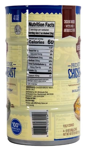 Wellsley Farms pantry-friendly 4-pack for on-the-go meals.