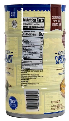 Wellsley Farms pantry-friendly 4-pack for on-the-go meals.