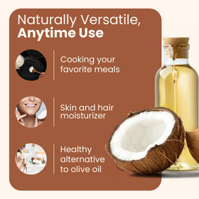 Wellsley Farms coconut oil skin care nourishes dry skin.