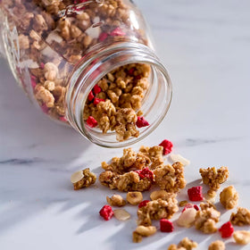 Wellsley Farms Swiss Granola bulk pack for family pantry freshness.