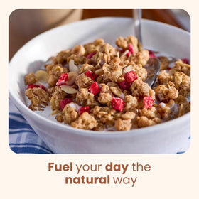Wellsley Farms Swiss Granola trail mix snack idea with satisfying crunch.