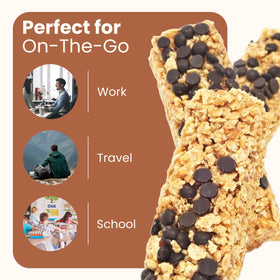 On-the-go Wellsley Farms bar fits lunchboxes, purses, and quick breaks