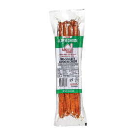 Wenzels Farm Jalapeno Cheddar Snack Sticks pack for on-the-go fueling and bold flavor