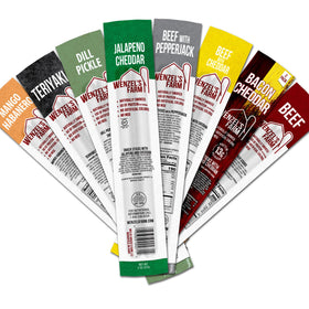Wenzel's Farm Original Pack snack sticks provide quick protein on the go.