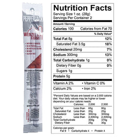 Wenzel's Farm Protein-packed per stick detail supports quick fueling.