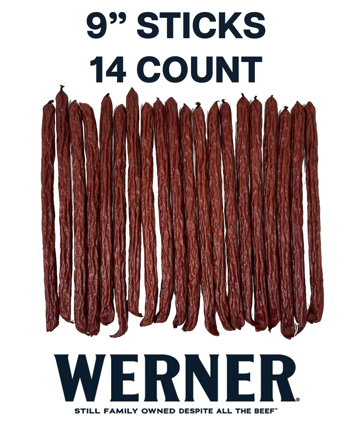 Werner hot pepperoni bag shown sealed, perfect for freshness during activities.