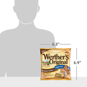 Individually wrapped Werther's Original candies ideal for on-the-go snacking.