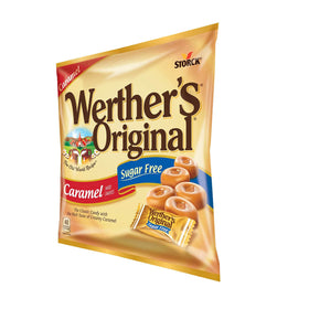 Werther's Original sugar-free caramel candies packed for parties and holidays.