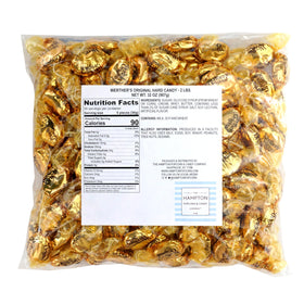 Werther's Original hard candy individually wrapped candies for on-the-go snacking and mess-free enjoyment.