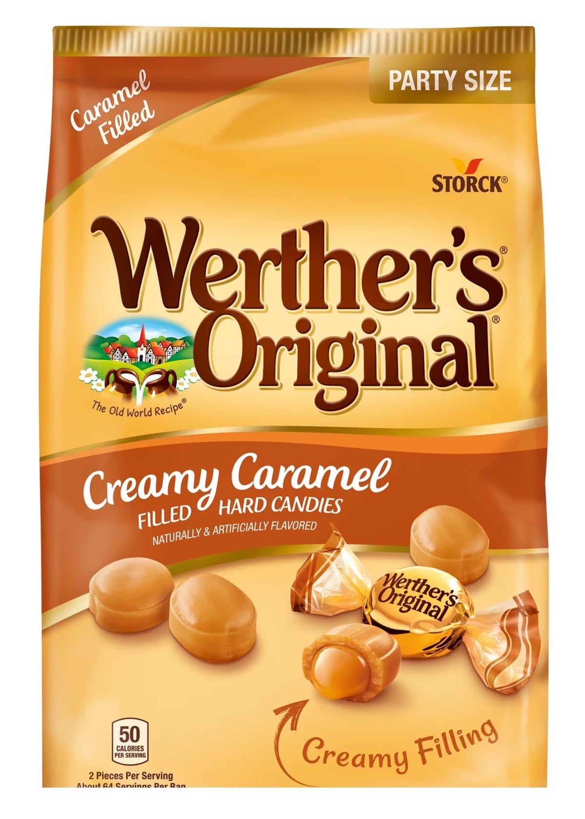 A bowl of Werther's Original candies ready for sharing at home or office.