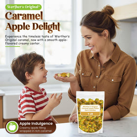 Werther's Original individually wrapped candies ideal for desk, bag, or gift.