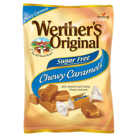 Werther's Original individually wrapped caramels, ideal for sharing at parties or holidays.