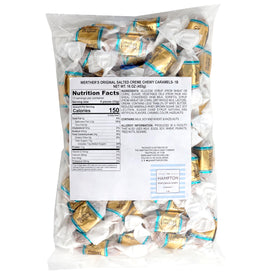 Werther's Original Salted Creme Soft Caramels individually wrapped for on-the-go snacking.