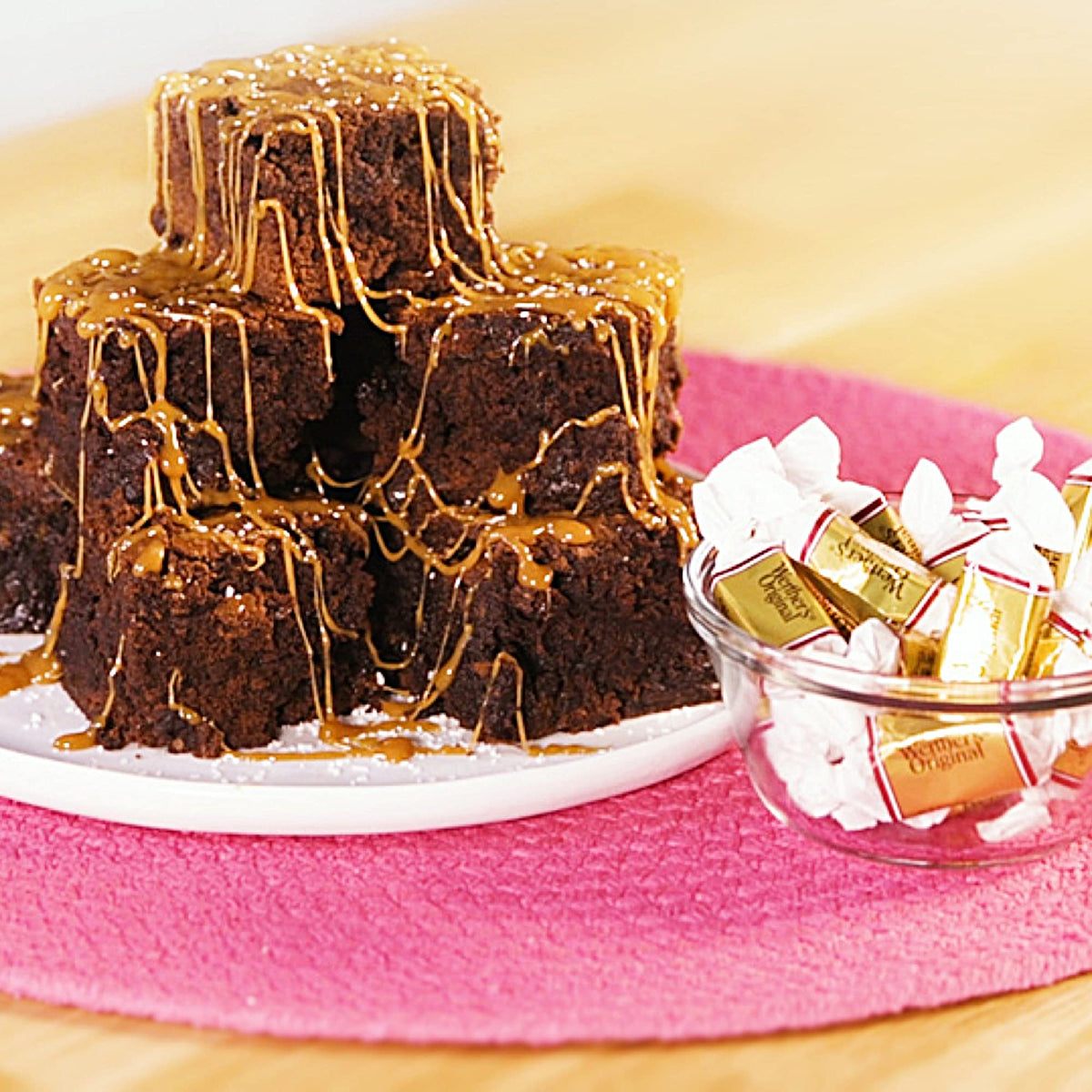 Ingredients and creamy milk blend behind Werther's Original caramels.