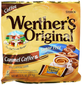Individually wrapped Werther's candy ensuring freshness and on-the-go sharing.