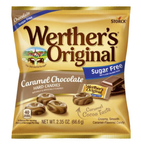Werther's Original Sugar Free Variety Pack box—four flavors in one gift-ready package.