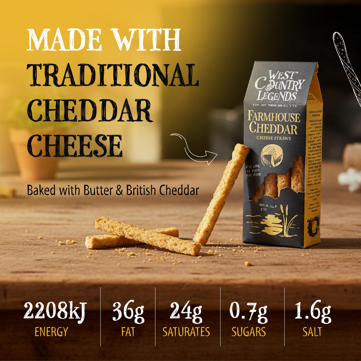 Party plate featuring West Country Legends Cheese Straws for entertaining guests