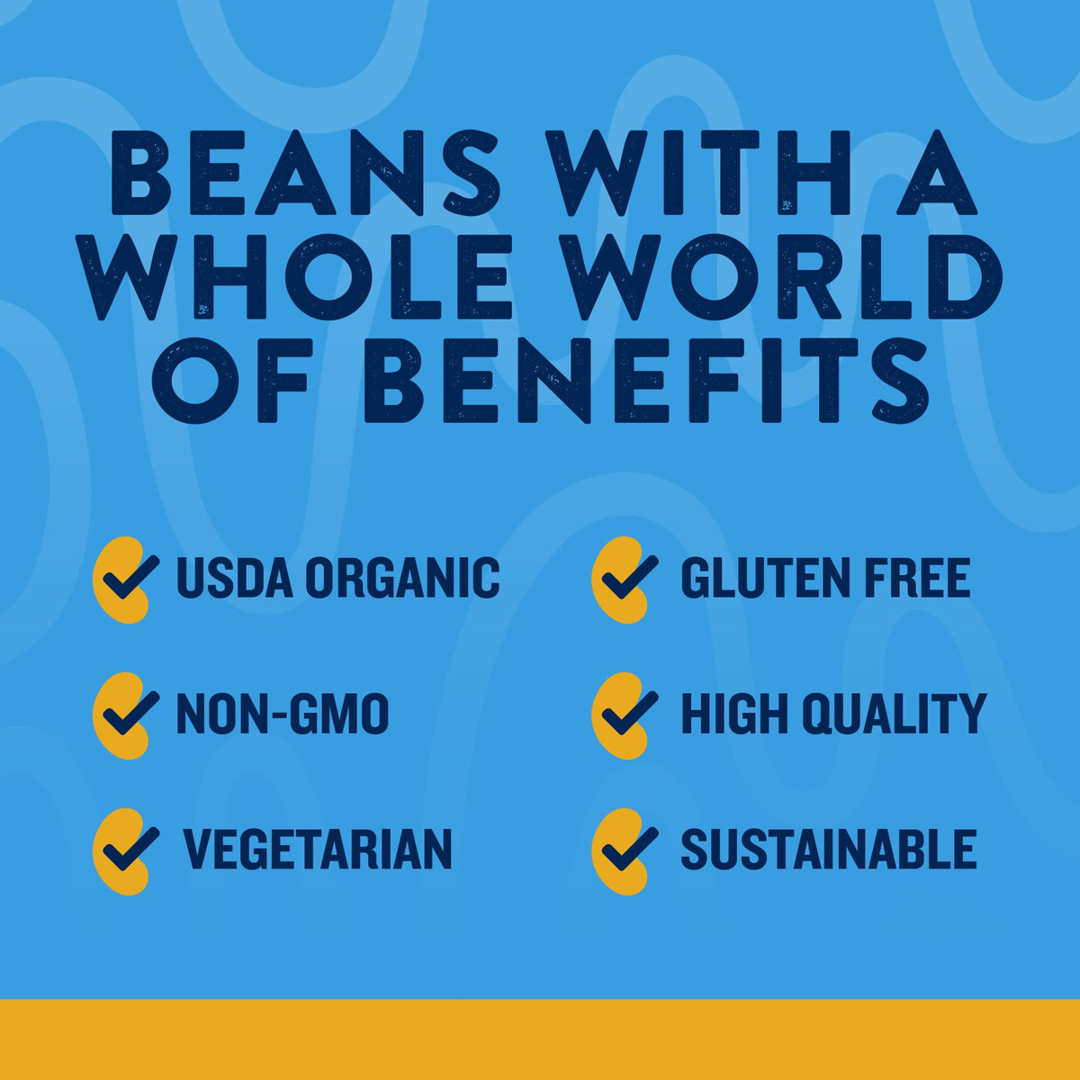 Westbrae Salad Beans mix of kidney, pinto, and garbanzo beans for versatile meals.