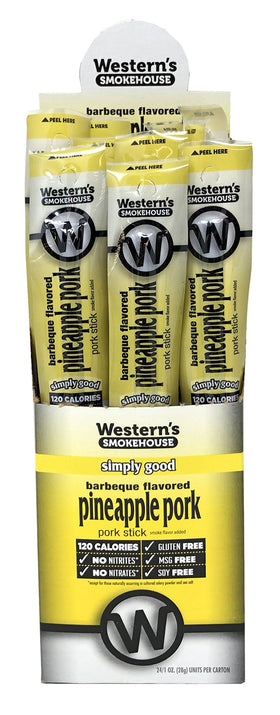 Western's Smokehouse meat sticks close-up showing lean pork and wood-smoked aroma