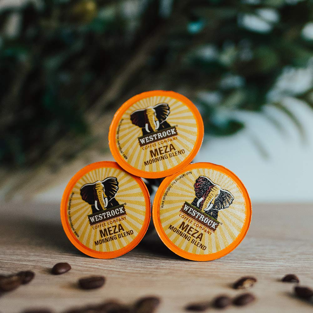 Westrock Meza Morning Blend ethically sourced coffee supporting farming communities.