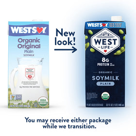 Serve West Life Soy Milk over cereal with berries for a protein-rich breakfast