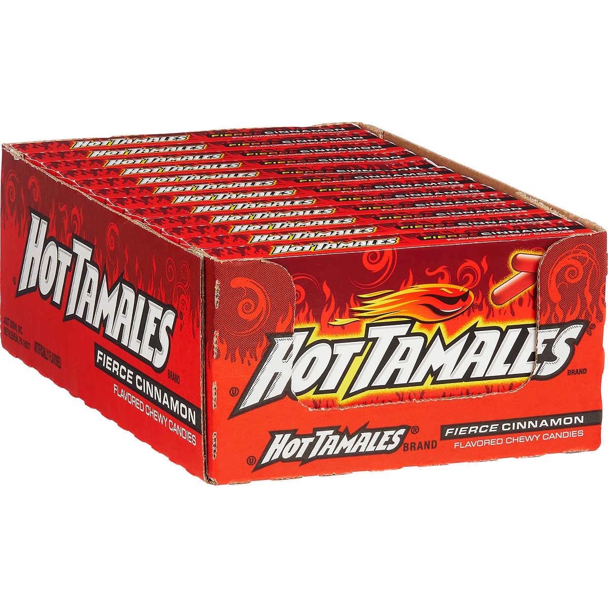 Westwood Hot Tamales bulk 5 oz pack front view for bulk stocking.