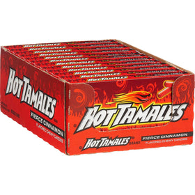 Westwood Hot Tamales bulk 5 oz pack front view for bulk stocking.