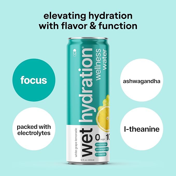 Wet Hydration Orange Mango can provides sugar-free hydration during workouts.