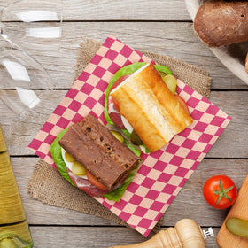 Whaline 60s-70s inspired paper suits casual dining and gifting.